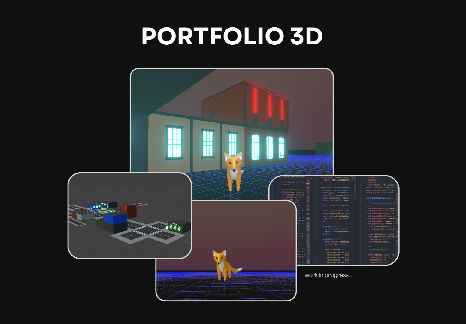 Projet dePortfolio 3D